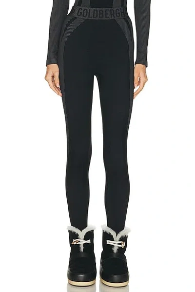 Goldbergh Contour Baselayer Pant In Black