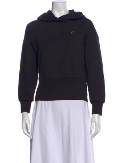 Pre-owned Goldbergh Crew Neck Long Sleeve Hoodie In Black