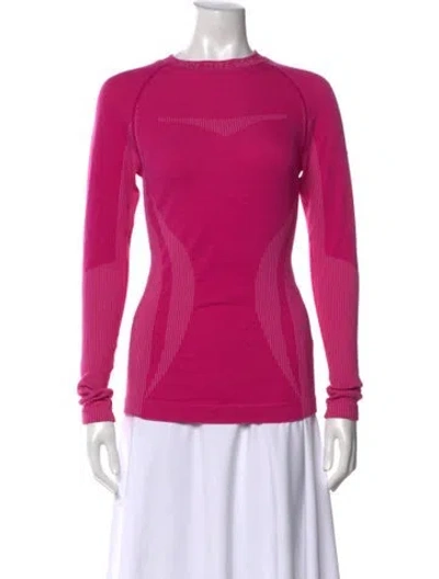 Pre-owned Goldbergh Crew Neck Long Sleeve Top W/ Tags In Pink