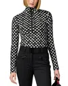 Goldbergh Cuori Half Zip Ski Top In Black