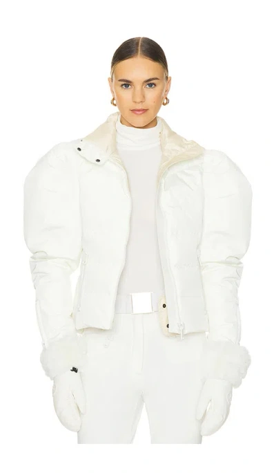 Goldbergh Delphine Goose Down Puffer In Cream