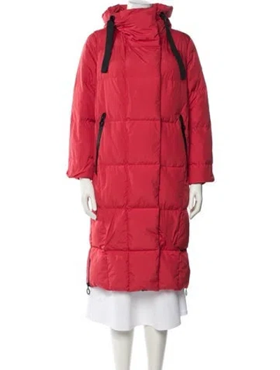 Pre-owned Goldbergh Down Coat In Red