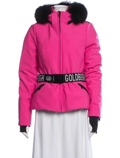 Pre-owned Goldbergh Down Down Jacket In Pink