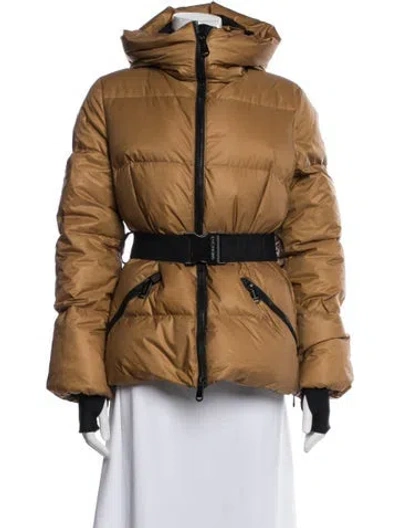 Pre-owned Goldbergh Down Jacket In Brown