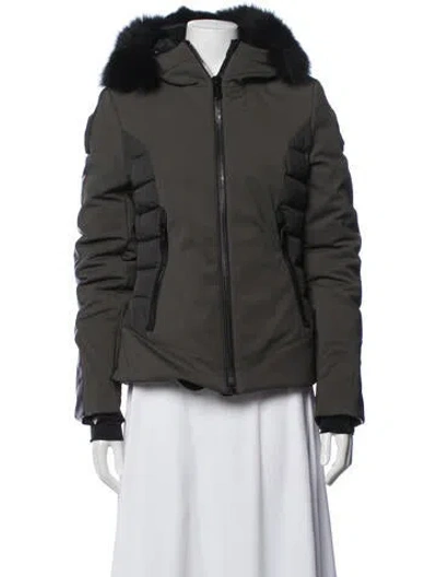 Pre-owned Goldbergh Down Jacket In Gray