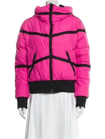 Pre-owned Goldbergh Down Jacket In Pink