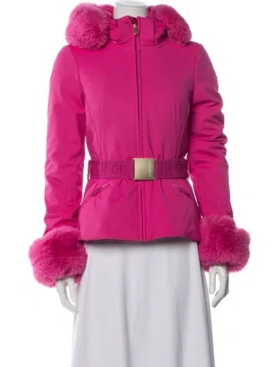 Pre-owned Goldbergh Down Jacket In Pink