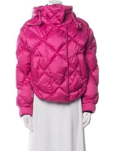 Pre-owned Goldbergh Down Jacket In Pink