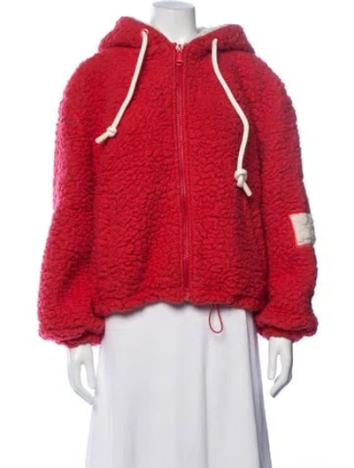 Pre-owned Goldbergh Down Jacket In Red
