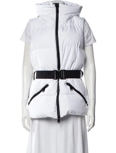 Pre-owned Goldbergh Down Jacket In White