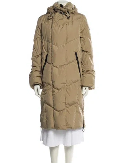 Pre-owned Goldbergh Down Parka In Neutral