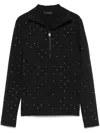 Goldbergh Eclaire Ski Top Crystal In Black