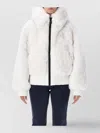 Goldbergh Indira Reversible Faux Fur Ski Jacket In White