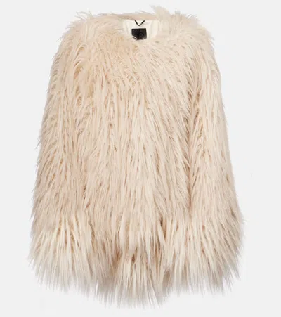 Goldbergh Elia Faux Fur Jacket In Neutral