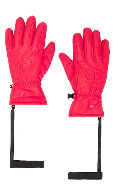 Goldbergh Freeze Gloves In Green