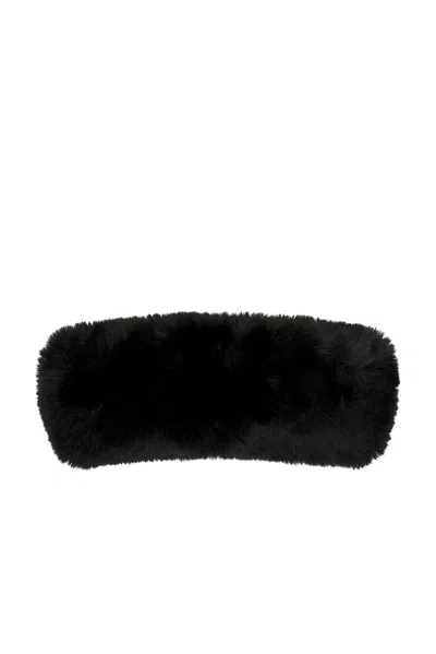 Goldbergh Froid Fluffy Headband In Black