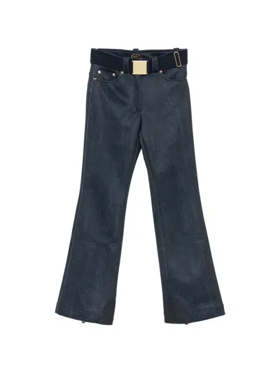 Goldbergh Fuji Denim Ski Pants In Blue