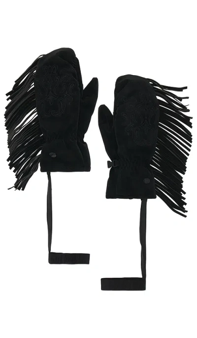 Goldbergh Furanji Mittens In Black