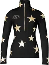 Goldbergh Galactique Zip-up Ski Top In 黑色