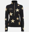 Goldbergh Galactique Zip-up Ski Top In Schwarz