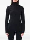Goldbergh Spark Crystal-embellished Base Layer Ski Top In Black