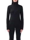 Goldbergh Spark Crystal-embellished Base Layer Ski Top In Black