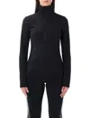 Goldbergh Spark Crystal-embellished Base Layer Ski Top In Black
