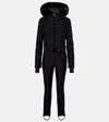 Goldbergh Glisser Faux Fur-trimmed Ski Jumpsuit In Black