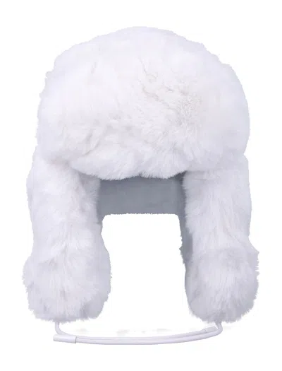 Goldbergh Goldberg Cher Fluffy Aviator Hat In White