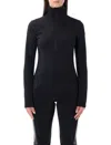 Goldbergh Spark Crystal-embellished Base Layer Ski Top In Black