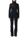 Goldbergh Phoebe Softshell Ski Pants With Suspenders In Black