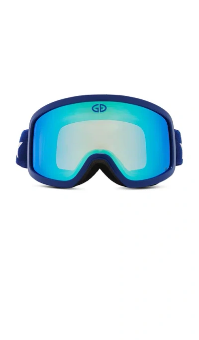 Goldbergh Goodlooker Star Ski Goggle In Blue