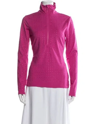 Pre-owned Goldbergh Graphic Print Jacket In Pink