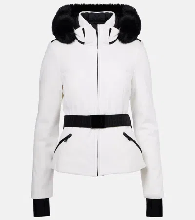 GOLDBERGH HIDA FAUX FUR-TRIMMED SKI JACKET