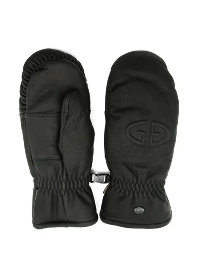 Goldbergh Hilja Buckle Logo Gloves In Black