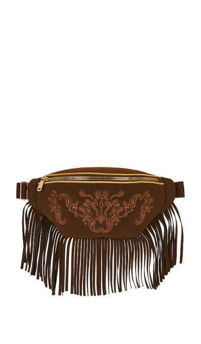 Goldbergh Hina Fanny Pack In Deep Mocha