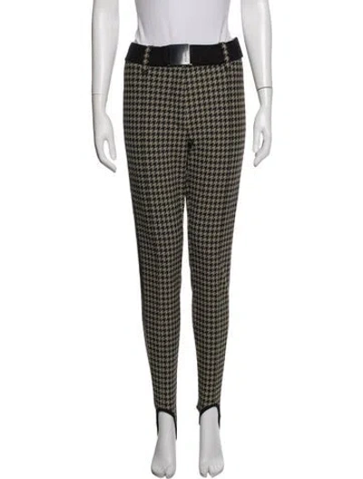 Pre-owned Goldbergh Houndstooth Print Ski Pants In Neutrals