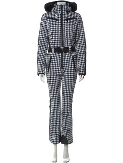 Pre-owned Goldbergh Houndstooth Print Ski Suit In Multi