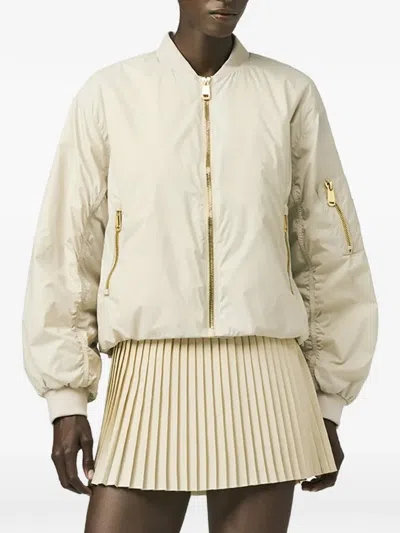 Goldbergh Isolana Longsleeve Bomber Jacket In Neutral
