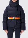 Goldbergh Bufera Belted Ski Jacket In Blue