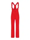 Goldbergh Phoebe Zip-up Ski Overalls In Red