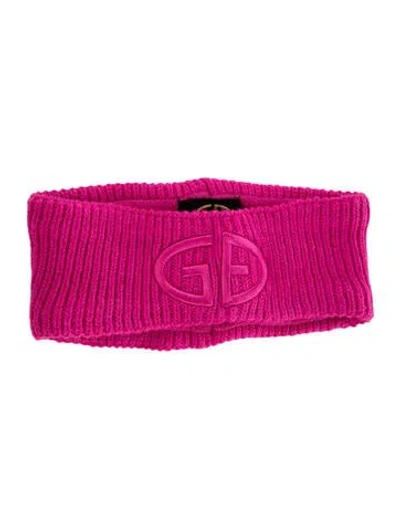 Pre-owned Goldbergh Knit Headband In Pink