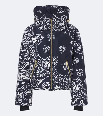 Goldbergh Kyoki Paisley Ski Jacket In Black
