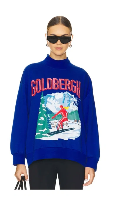 Goldbergh La Montagne Sweater In Blue