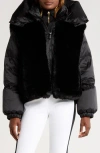 Goldbergh La Reine Mixed Media Down Ski Jacket