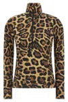 Goldbergh Womens Leona Jaguar-print Stretch-jersey Ski Top 7250 Jaguar Xl In Multi