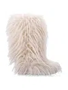Goldbergh Leonora Faux Fur Boot In White