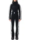 Goldbergh Liah Black Softshell Ski Suit In Animal Print