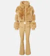 Goldbergh Lieke Snowsuit In Brown