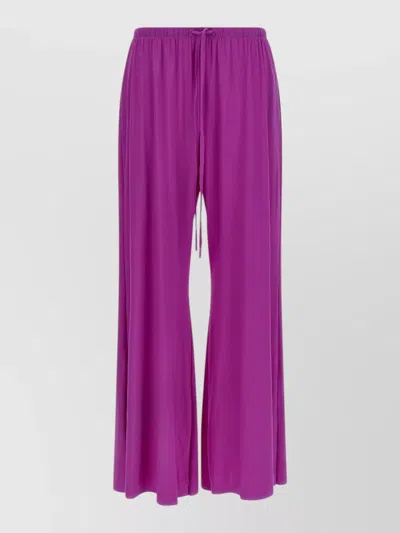 Goldbergh Lightweight Wide Leg Tailored Trousers In Purple